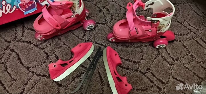 Ролики раздвижные 3в1