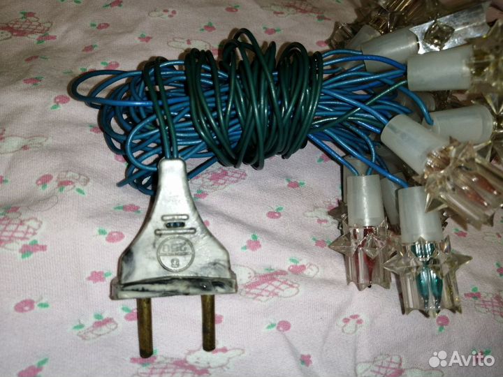 Гирлянда электрическая новогодняя СССР