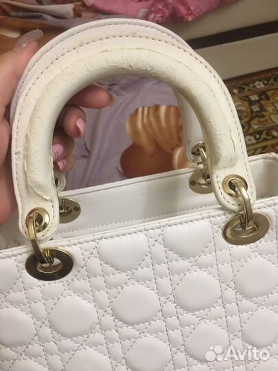 Сумка женская белая