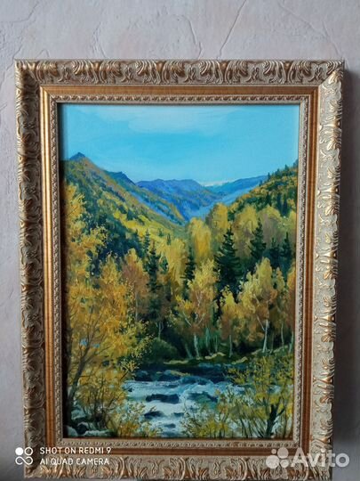 Картина маслом на холсте пейзаж