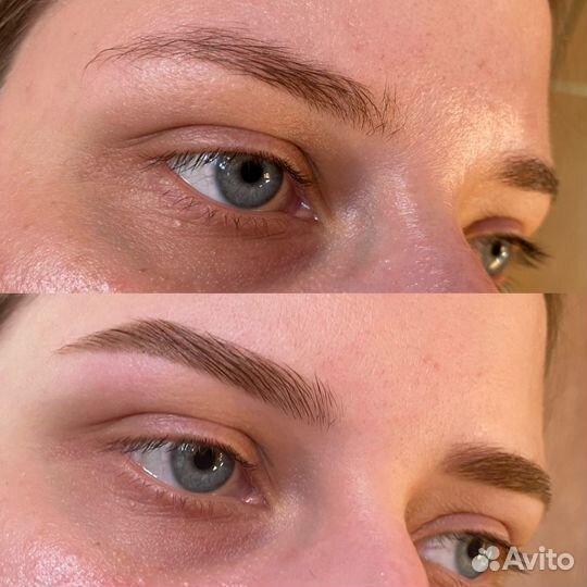 Оформление бровей