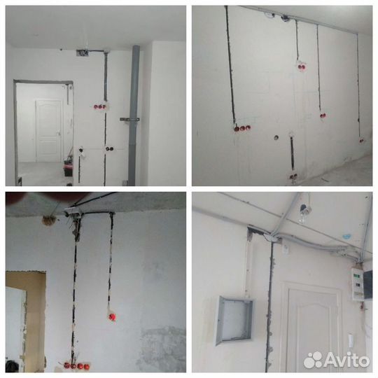 Электрик Монтаж Проводки Перенос розеток Ремонт