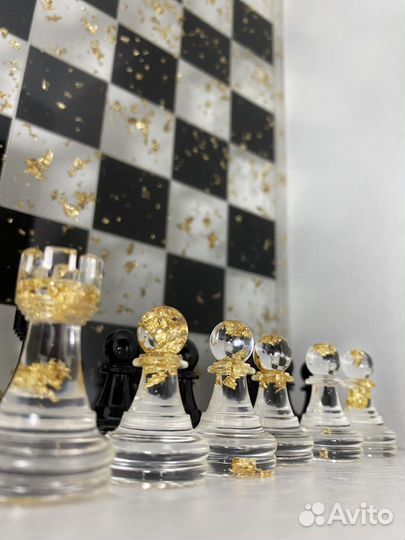 Шахматы ручной работы/подарок на день рождения