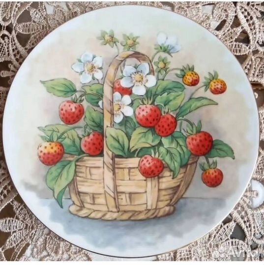 Винтажные тарелки