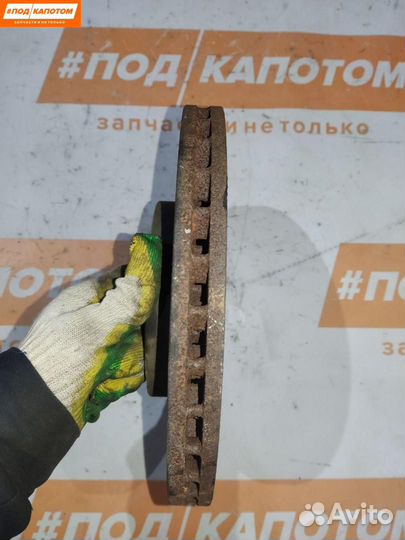 Диск тормозной передний Mitsubishi Outlander 2