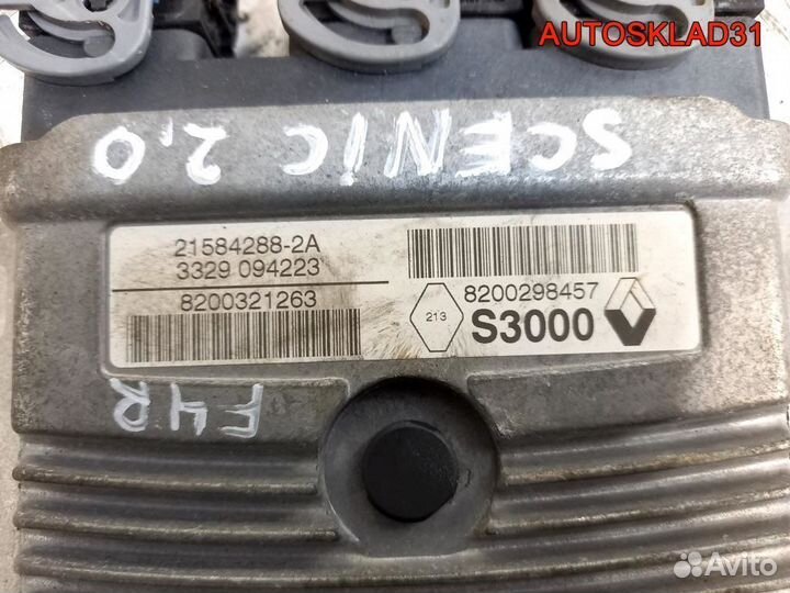 Эбу Renault Scenic 2 2,0 F4R 8200321263 Бензин