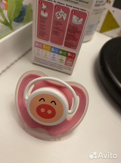 Прорезыватель pigeon нимблер ложечки соска