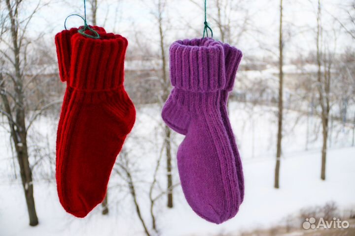 Носки шерстяные вязаные в Санкт-Петербурге