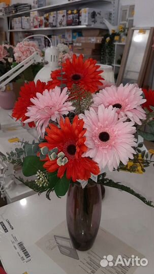 Декоративные цветы Икеа