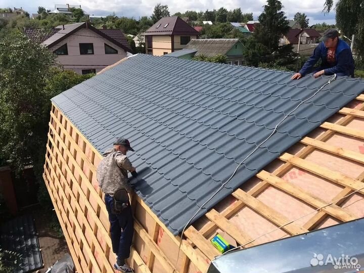 Монтаж и Ремонт Кровли (крыши) кровельные работы