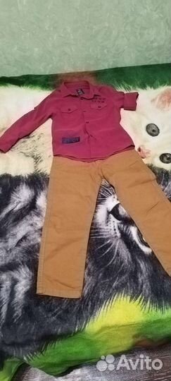 Рубашка и брюки для мальчика 6,7 лет