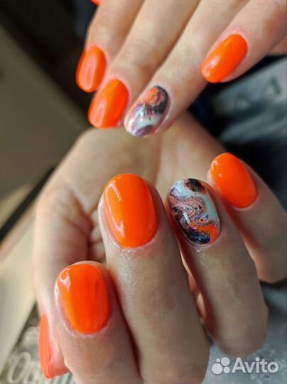 Маникюр педикюр на дому с покрытием гель лака