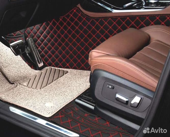 3D Коврики Lexus LS из Экокожи