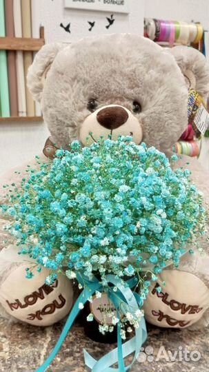 Гипсофила композиции стаканчики коробки