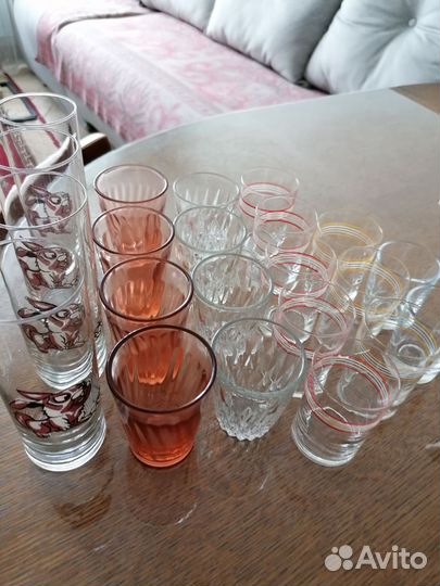 Стаканы стопки СССР