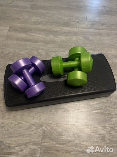 Степы, гантели