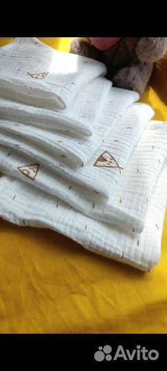 Пеленки салфетки из муслина