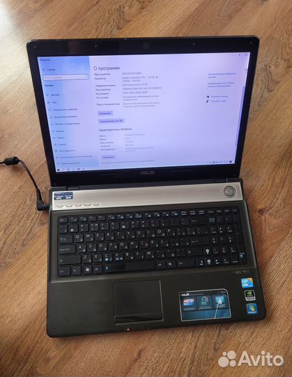 Ноутбук asus N61J