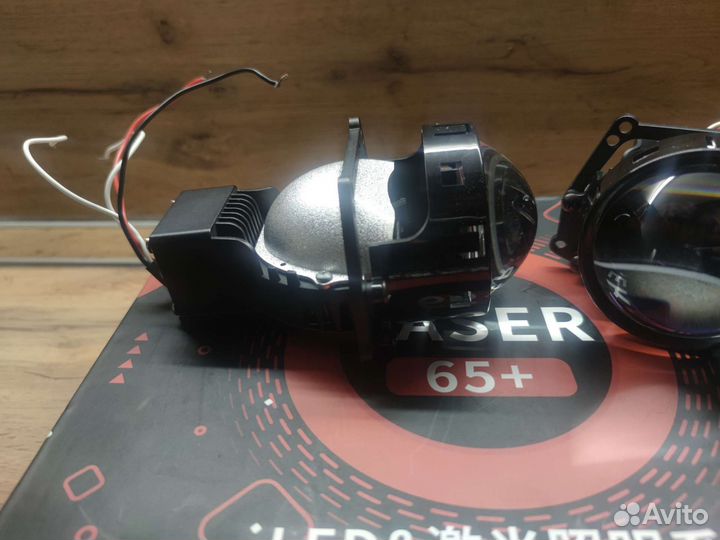 Светодиодные bi led линзы 2 чипа 3 дюйма