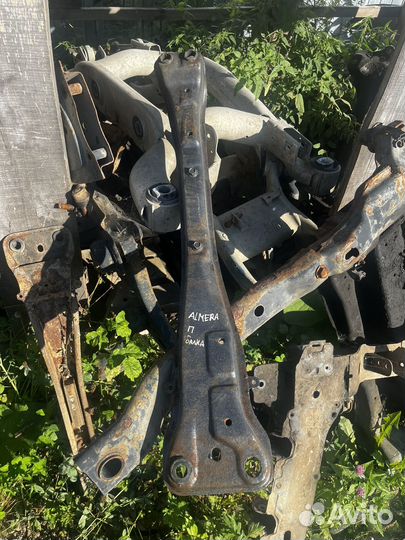 Продольная балка подрамника Almera classic b10