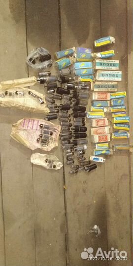 Радиолампы СССР и конденсаторы