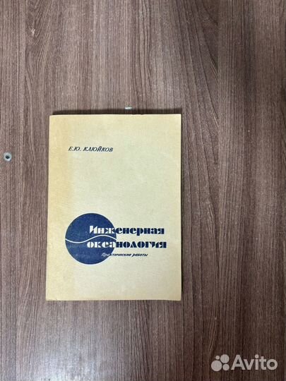 Е. Ю. Клюйков. Инженерная океанология