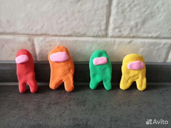 Поделки из воздушного пластелина