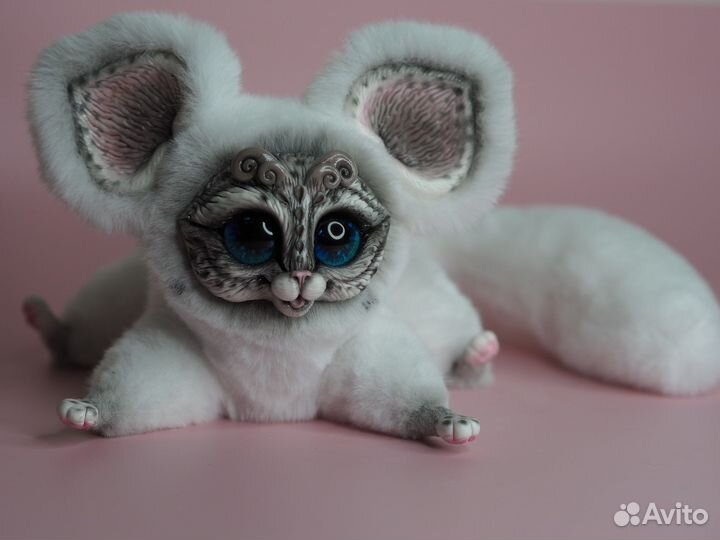 Игрушка в смешанной технике