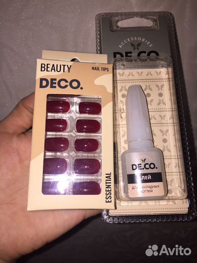 Накладные ногти новая упаковка