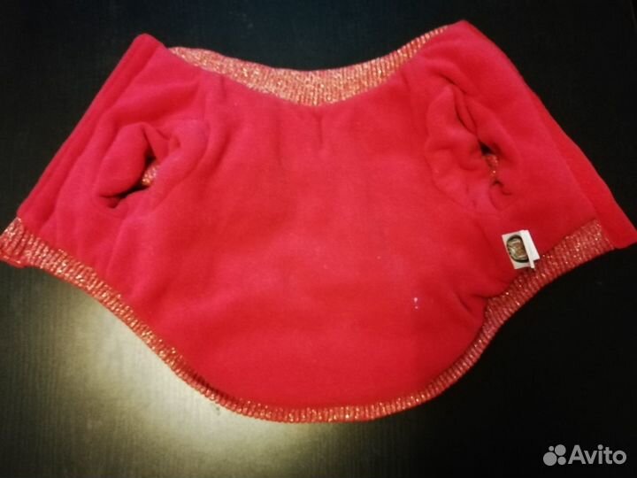 Одежда для собачки, шлейка-поводок