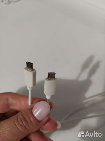 Micro-usb кабель двойной