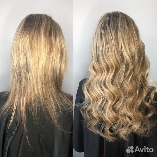 Наращивание волос/коррекция/снятие