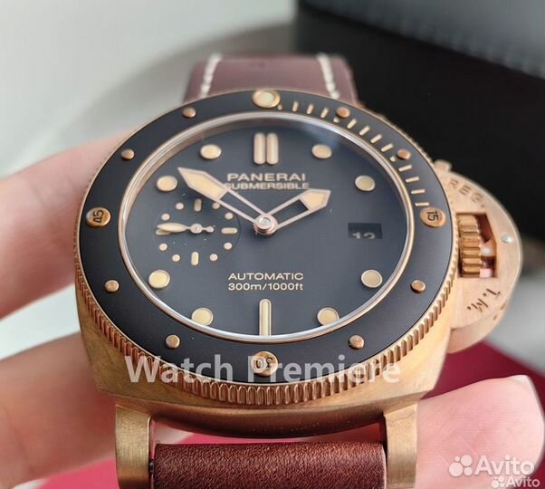 Часы Panerai Submersible Bronzo