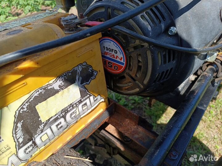 Самодельный минитрактор