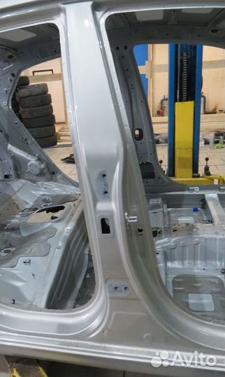 Порог со стойкой правый Hyundai Solaris 2