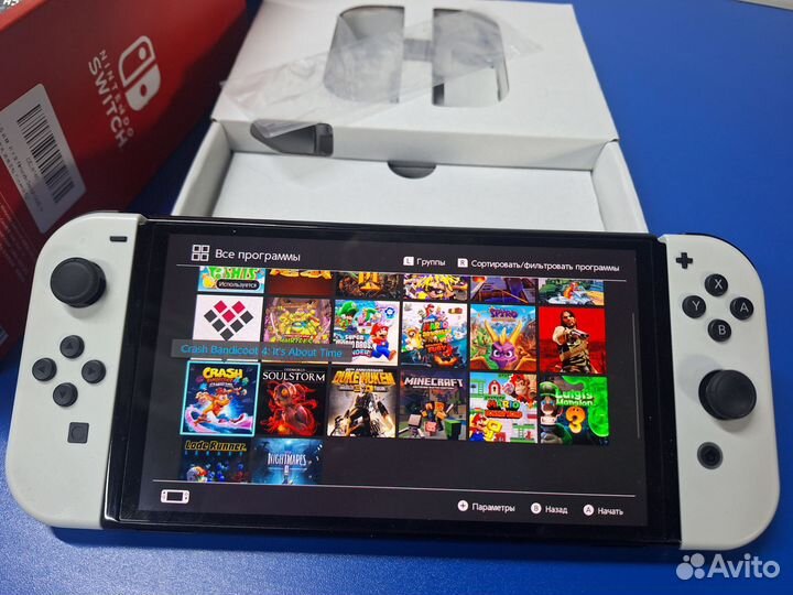 Nintendo switch oled прошитая