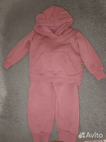 Костюм для девочки утеплённый