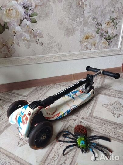 Самокат детский трехколесный бу
