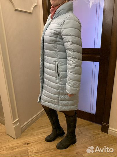 Пуховик легкий женский 46 размер