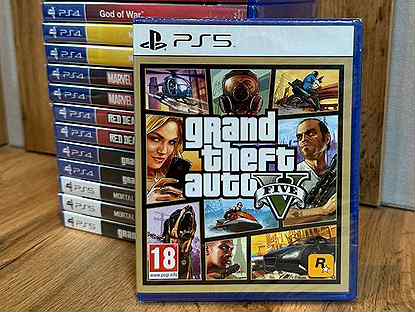 Новый Диск GTA 5 PS5 / Grand Theft Auto PS5
