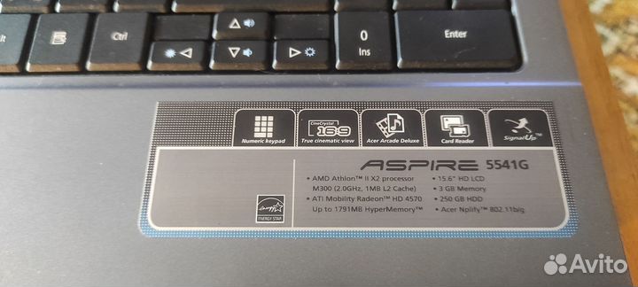 Ноутбук acer aspire 5541