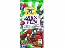 Шоколад Альпен Голд Макс Фан c фруктами 160г