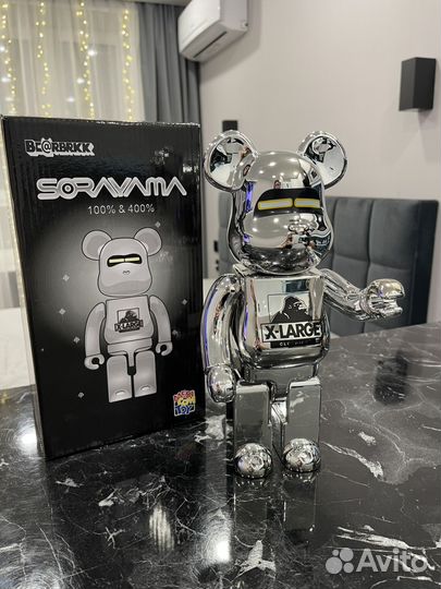 Мишка bearbrick sorayama x-large