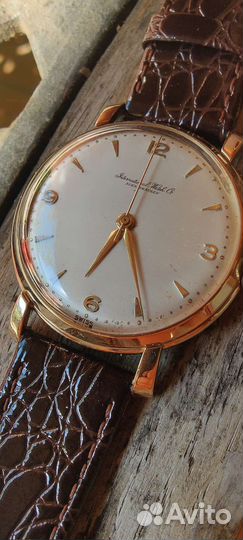Золотые часы IWC