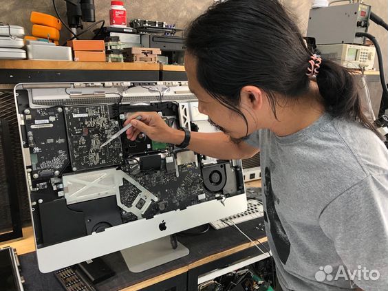 Ремонт Macbook iMac замена аккумулятора