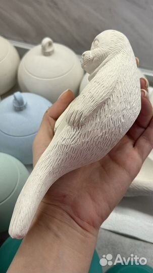 Силиконовая форма (молд) для гипса нерпа