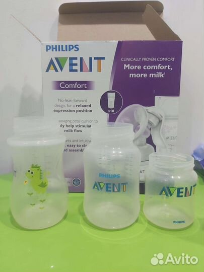 Молокоотсос avent ручной