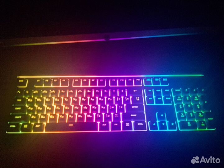 Игровая клавиатура Hyperx Alloy Core RGB тихая