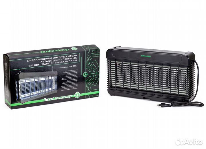 Сверхмощный отпугиватель комаров мух GB-30L