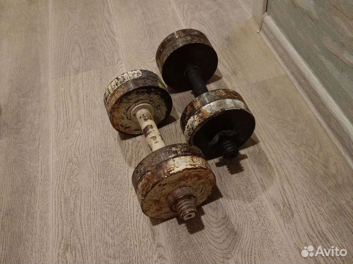 Гантели разборные бу